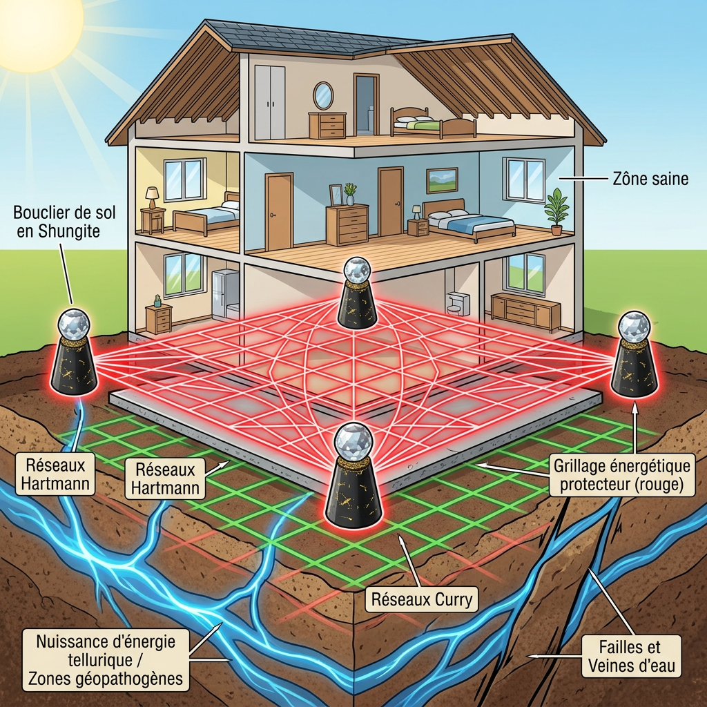 neutraliser source sous la maison