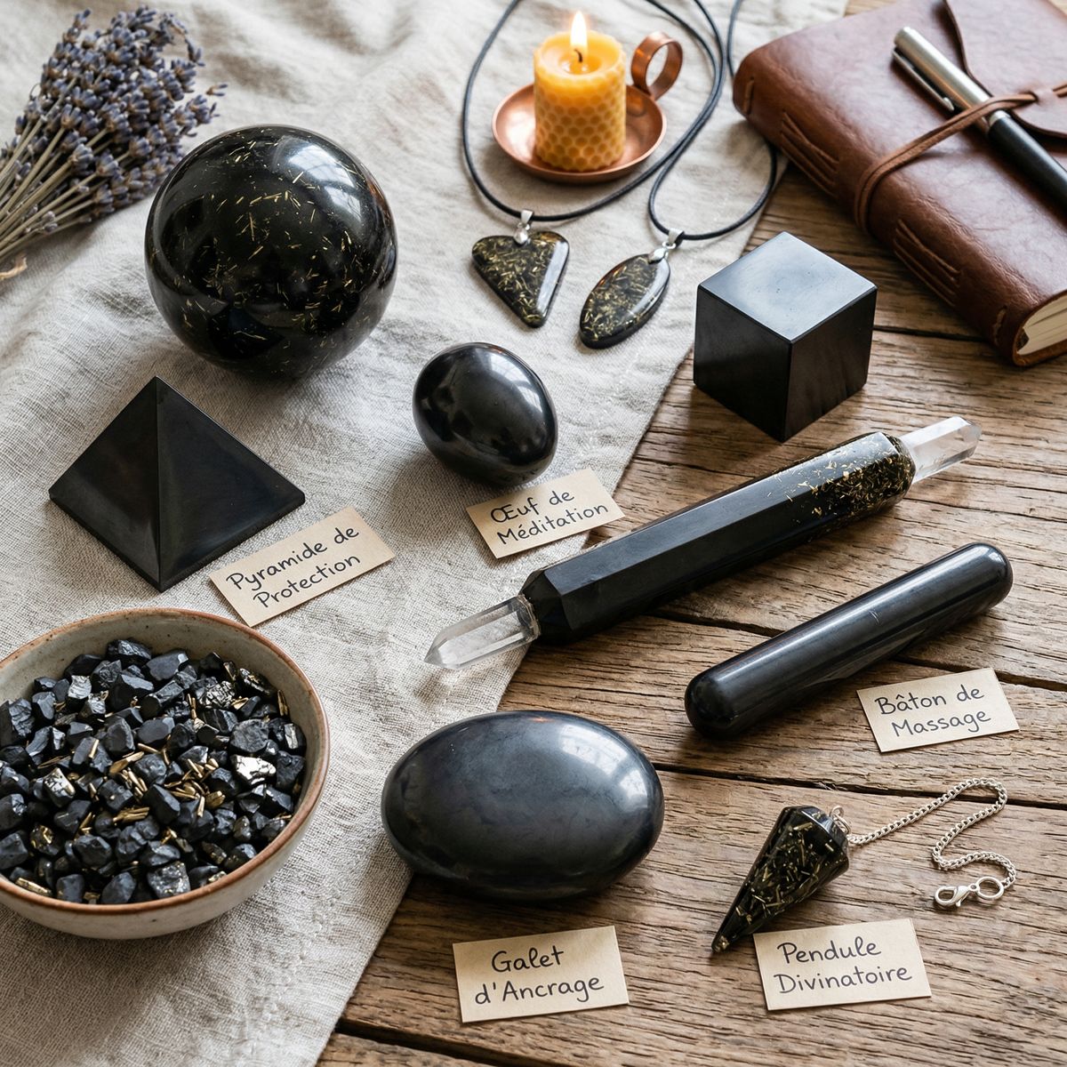 Shungite pierre de protection